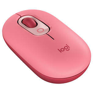 Logitech POP Mouse, Heartbreaker, розовый - Беспроводная оптическая мышь