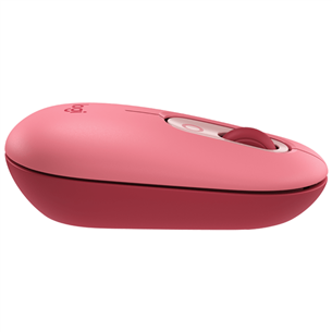 Logitech POP Mouse, Heartbreaker, roosa - Juhtmevaba optiline hiir