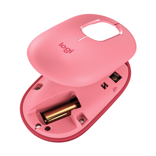 Logitech POP Mouse, Heartbreaker, roosa - Juhtmevaba optiline hiir