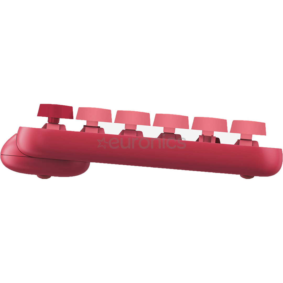 Logitech POP Keys Emoji Brown Tactile, SWE, pink - Mechanical Keyboard