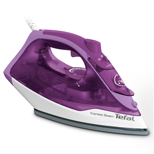 Tefal Express Steam, 2400 Вт, фиолетовый/белый - Паровой утюг