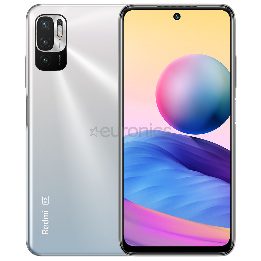 Xiaomi Redmi Note 10 5G 128 GB, silver - Smartphone
