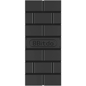 8BitDo USB Wireless Adapter 2, must - Juhtmevaba juhtpuldi adapter