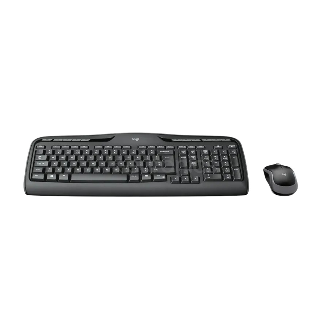 Logitech MK330, SWE, must - Juhtmevaba klaviatuur + hiir