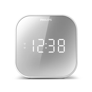 Philips TAR4406/12, FM, USB, valge - Kellraadio TAR4406/12