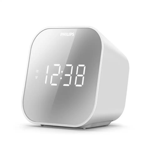 Philips TAR4406/12, FM, USB, white - Clock radio