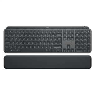 Logitech MX Keys Plus, randmetugi, SWE, must - Juhtmevaba klaviatuur 920-009412