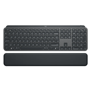 Logitech MX Keys Plus, SWE, must - Juhtmevaba klaviatuur