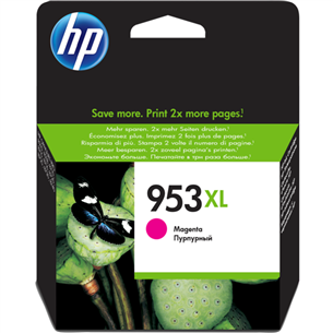 HP 953XL, magenta - Ink cartridge F6U17AE#BGX