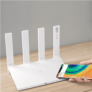 HUAWEI WiFi AX3, Quad-core, white - WiFi router