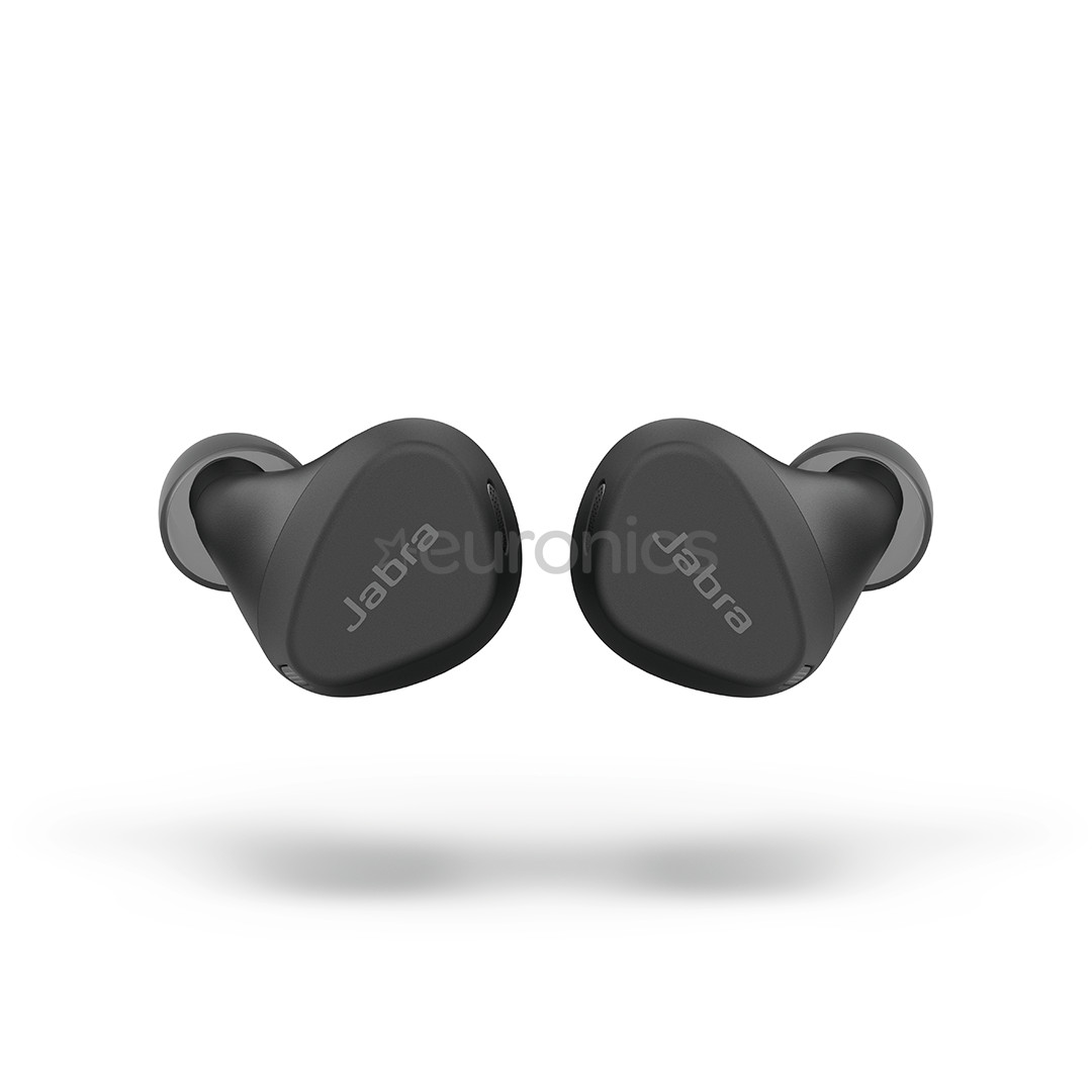 Jabra Elite 4 Active, черный - Полностью беспроводные спортивные наушники