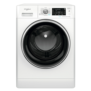 Whirlpool, 10 kg, sügavus 60,5 cm, 1400 p/min - Eestlaetav pesumasin FFD10469BCV