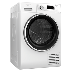 Whirlpool, 9 kg, depth 64.9 cm - Clothes Dryer