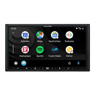 Alpine iLX-W690D, 7'' touchscreen, Apple CarPlay, Android Auto, black - Car media station