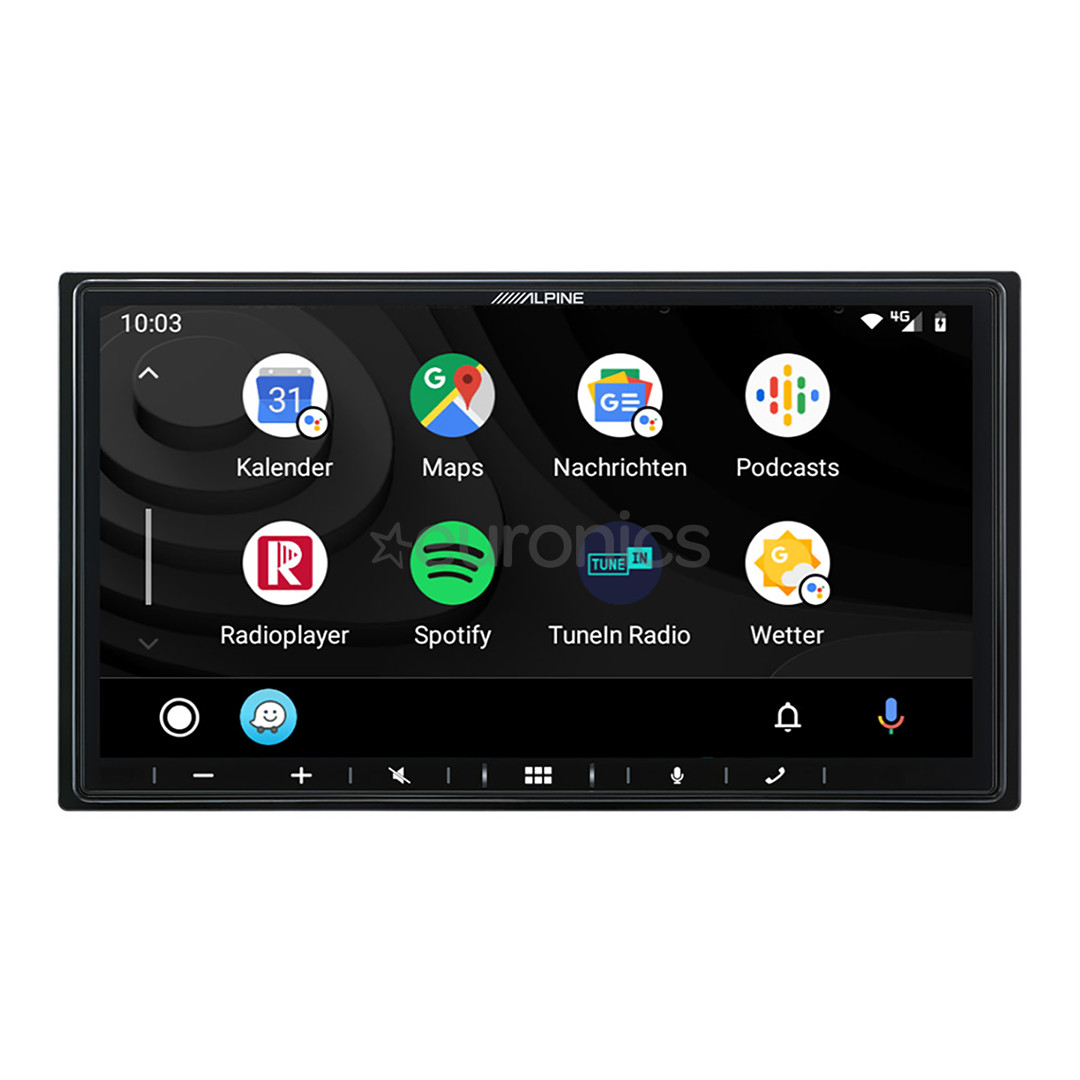 Alpine iLX-W690D, 7'' touchscreen, Apple CarPlay, Android Auto, black - Car media station
