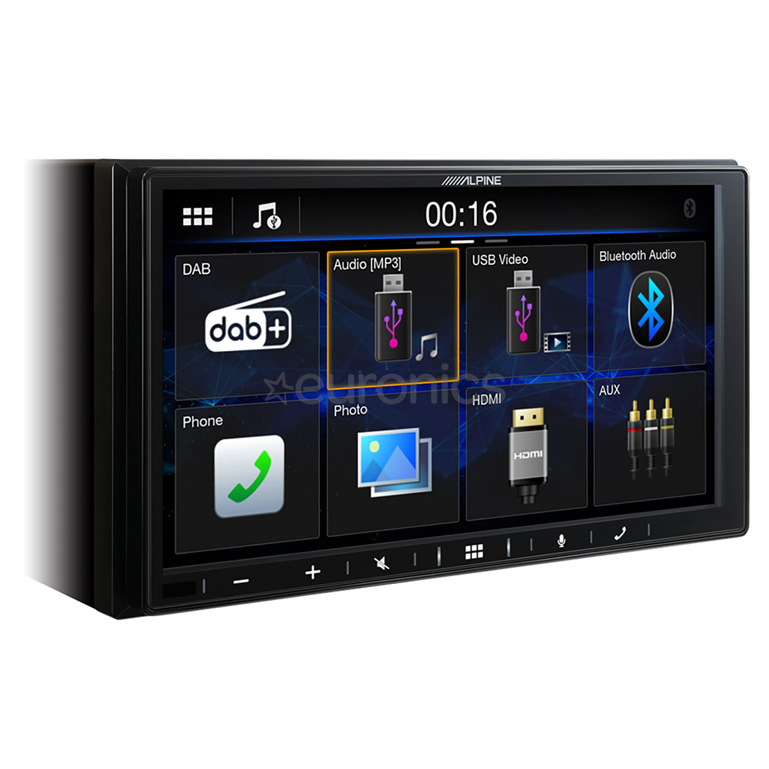 Alpine iLX-W690D, 7'' touchscreen, Apple CarPlay, Android Auto, black - Car media station