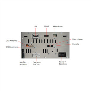 Alpine iLX-W690D, 7'' touchscreen, Apple CarPlay, Android Auto, black - Car media station