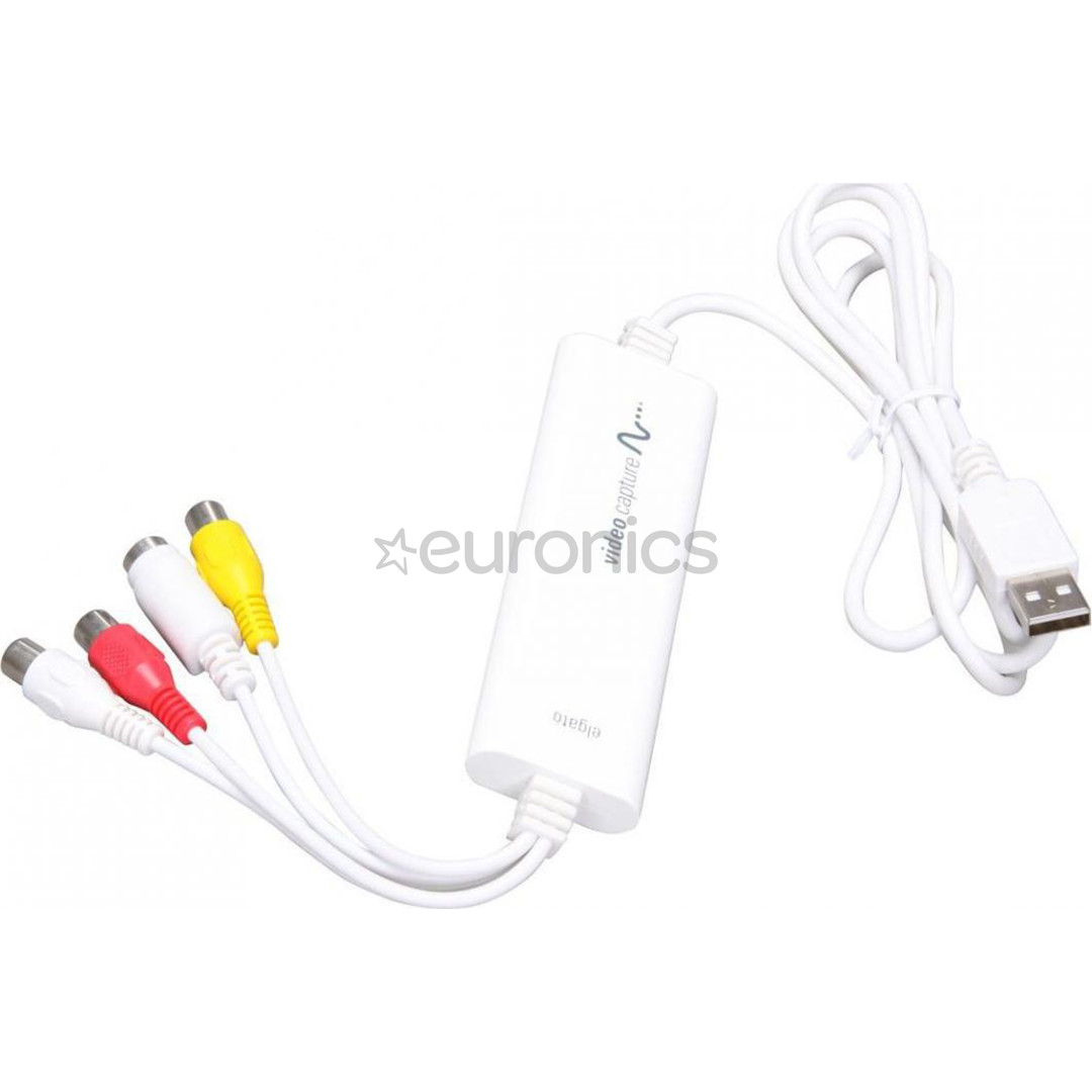 Elgato Video Capture, белый - Устройство для оцифровки записей