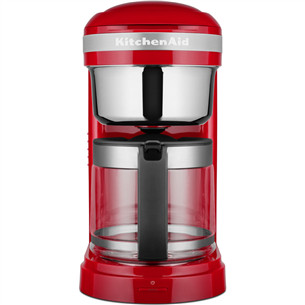 Kitchenaid, water tank 1.7 L, red - Filter coffee machine