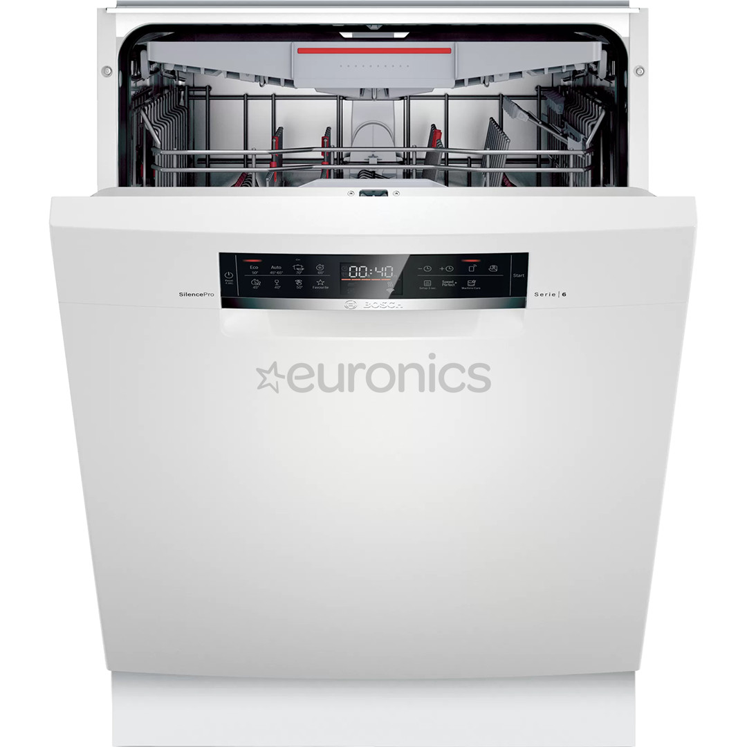 Bosch seeria 6, EfficientDry, Silence Pro, 14 nõudekomplekti - Integreeritav nõudepesumasin