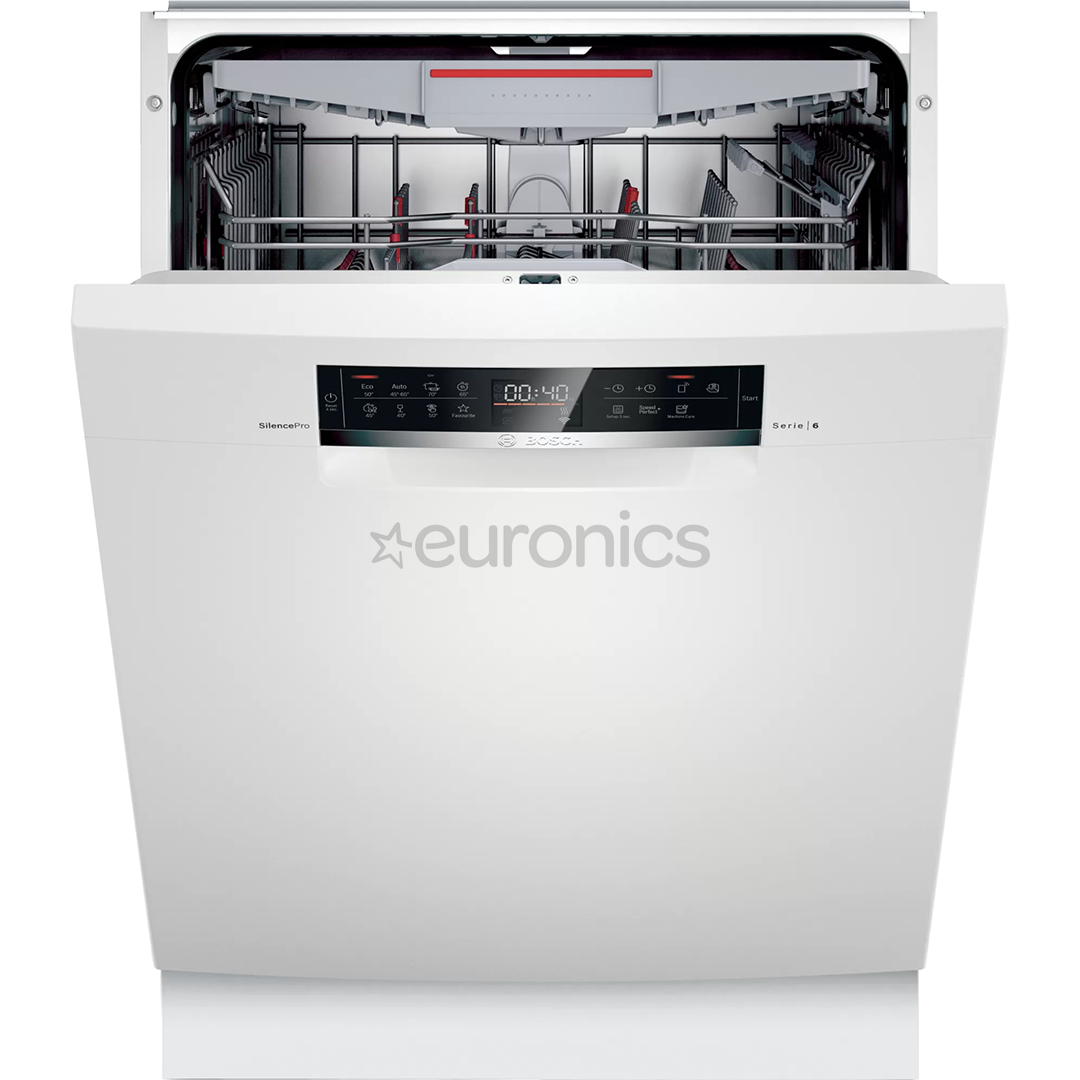 Bosch seeria 6, EfficientDry, Silence Pro, 14 nõudekomplekti - Integreeritav nõudepesumasin