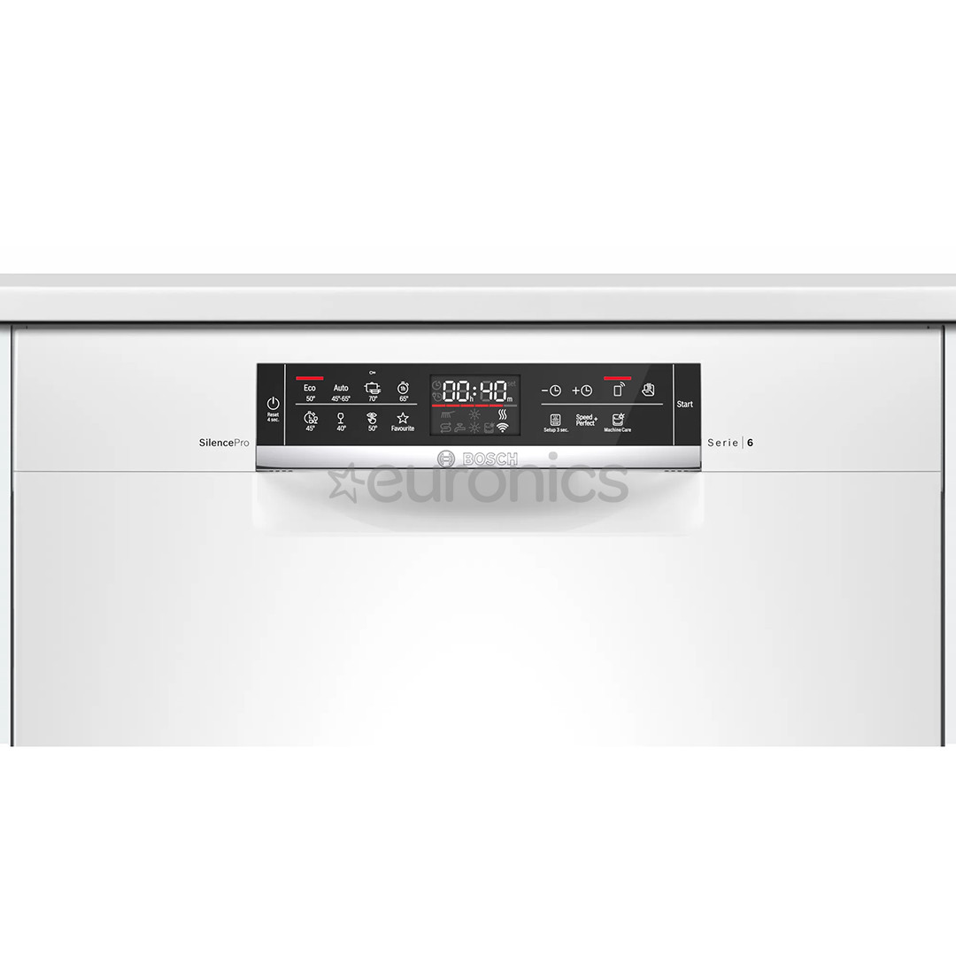Bosch seeria 6, EfficientDry, Silence Pro, 14 nõudekomplekti - Integreeritav nõudepesumasin