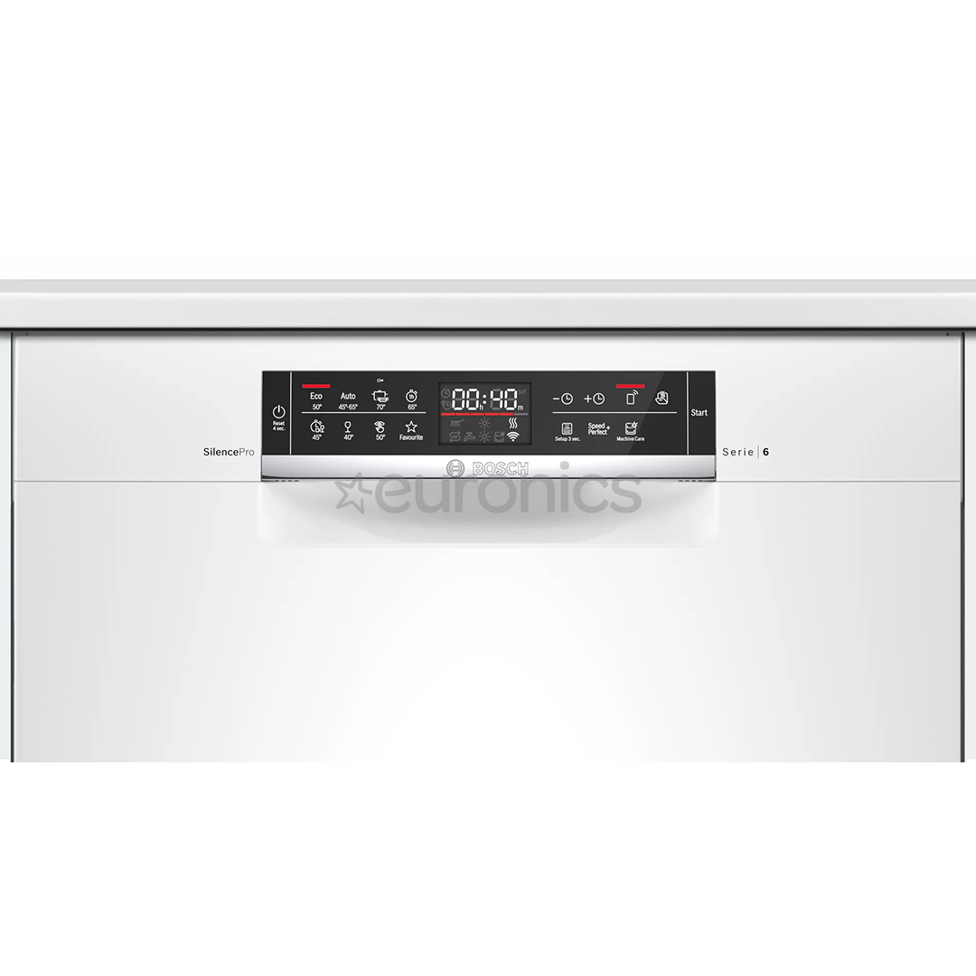 Bosch seeria 6, EfficientDry, Silence Pro, 14 nõudekomplekti - Integreeritav nõudepesumasin