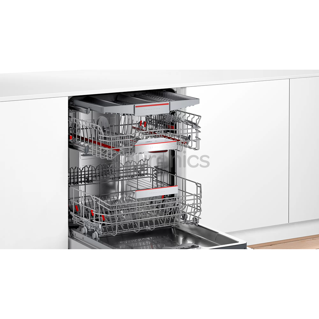Bosch seeria 6, EfficientDry, Silence Pro, 14 nõudekomplekti - Integreeritav nõudepesumasin