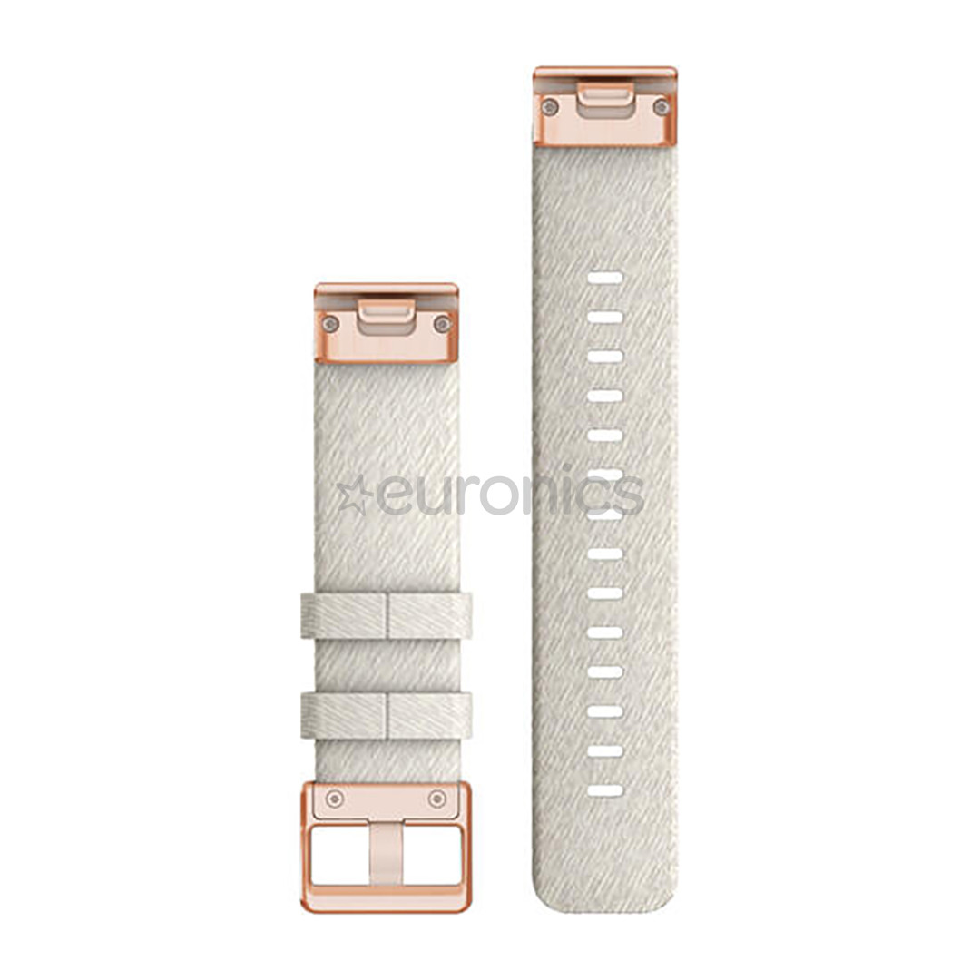 Garmin fenix, 20mm, QuickFit, kreemikas säbruline nailon - Vahetusrihm