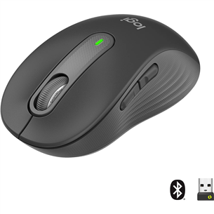 Logitech Signature M650, black - Wireless Optical Mouse