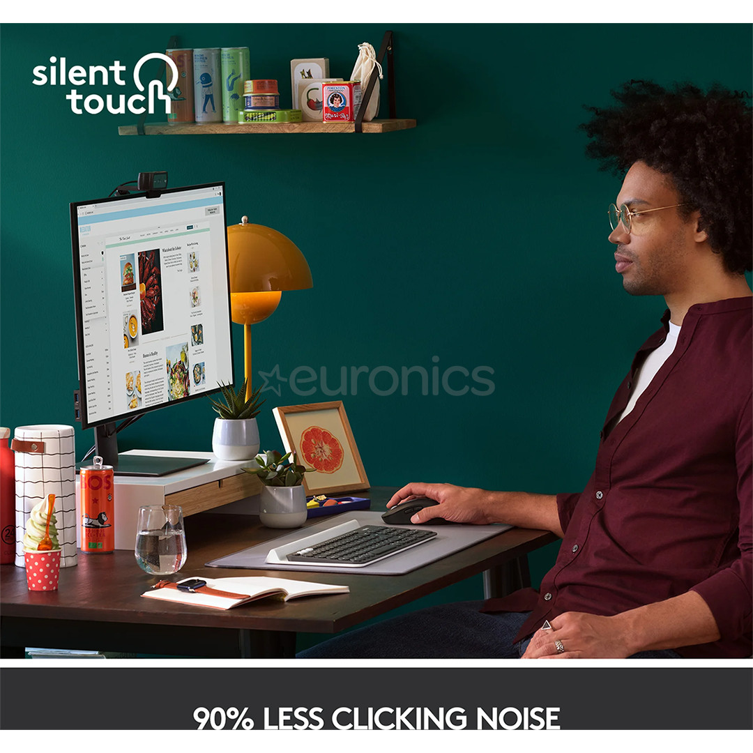 Logitech Signature M650, черный - Беспроводная оптическая мышь