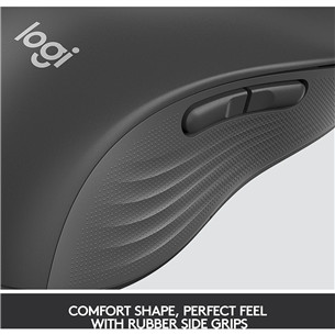 Logitech Signature M650 L, vasakukäeline, must - Juhtmevaba optiline hiir