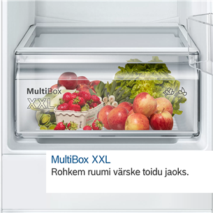 Bosch seeria 6, 319 L, kõrgus 178 cm - Integreeritav jahekapp