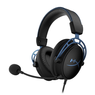 Kingston HyperX Cloud Alpha S, 7.1, blue/black - Wired headset 4P5L3AA
