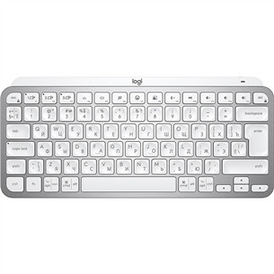 Logitech MX Keys Mini, RUS, valge - Juhtmevaba klaviatuur