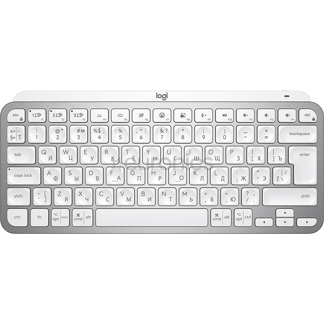 Logitech MX Keys Mini, RUS, valge - Juhtmevaba klaviatuur