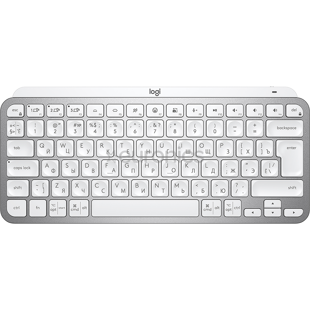 Logitech MX Keys Mini, RUS, белый - Беспроводная клавиатура