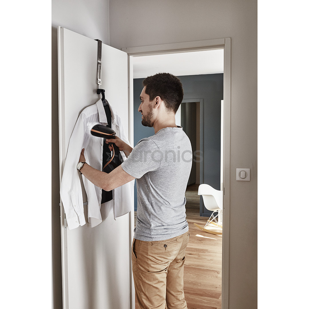 Tefal Access Steam Care, 16a00 W, black - Handheld clothing steamer with iron board