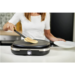 Severin, 1500 W, black - Crepes maker XXL