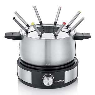 Severin, 1500 W, stainless steel - Fondue / Crêpes maker FO2471