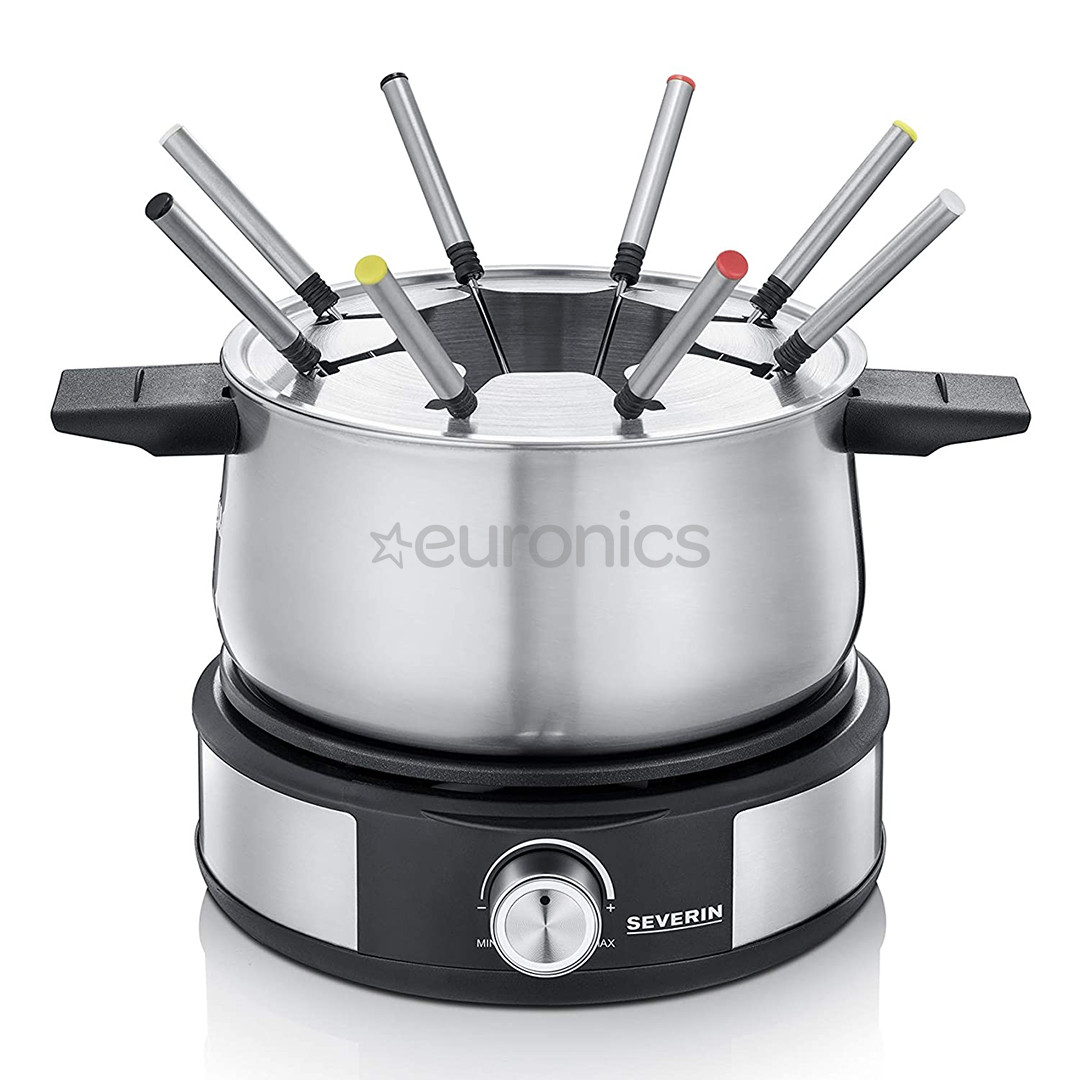 Severin, 1500 W, stainless steel - Fondue / Crêpes maker