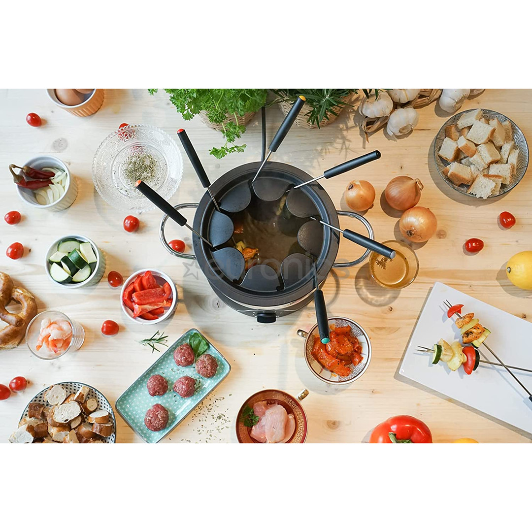 Severin, 1500 W, stainless steel - Fondue / Crêpes maker