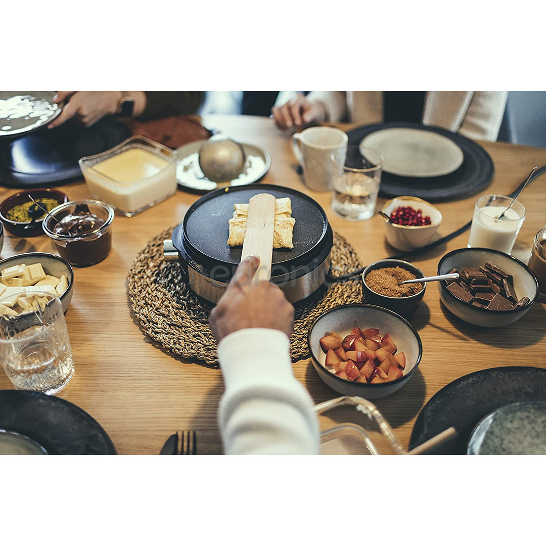 Severin, 1500 W, stainless steel - Fondue / Crêpes maker