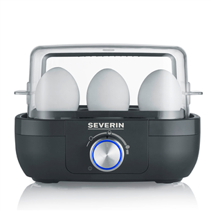 Severin, 420 W, black - Egg cooker EK3166