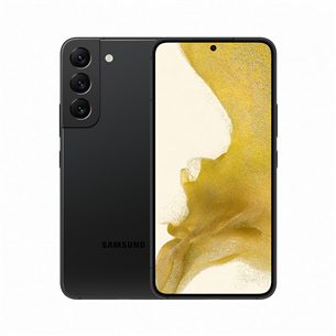 Samsung Galaxy S22, 256 ГБ, черный - Смартфон