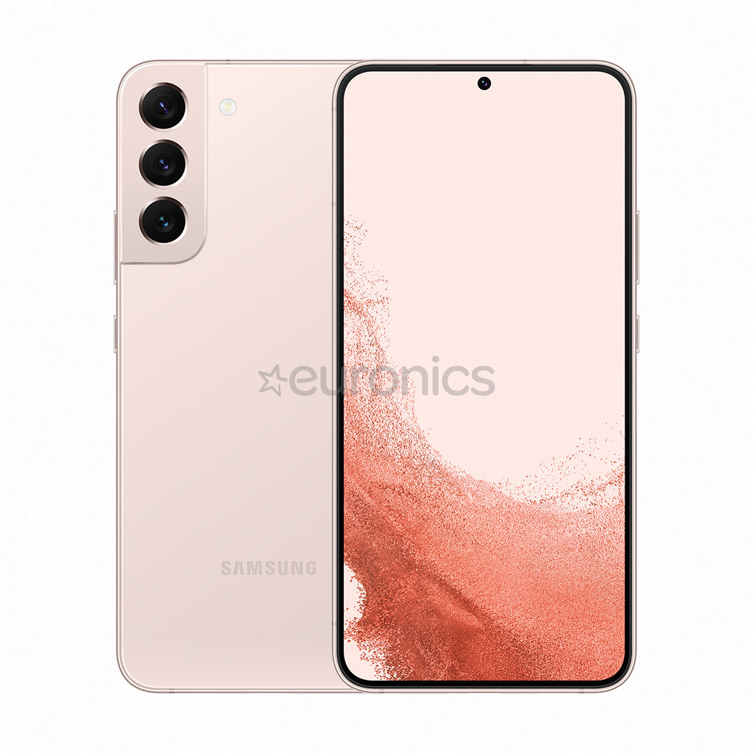Samsung Galaxy S22+, 128 ГБ, розовое золото - Смартфон