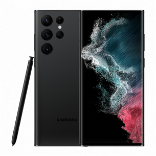 Samsung Galaxy S22 Ultra, 128 GB, must - Nutitelefon SM-S908BZKDEUE