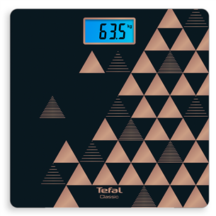 Tefal Classic, up to 160 kg, black/copper - Bathroom Scale