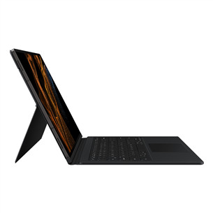 Samsung, Galaxy Tab S8 Ultra, must - Klaviatuuriga ümbris