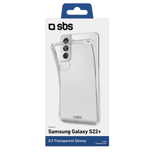 SBS, Samsung Galaxy S22+, läbipaistev - Silikoonümbris